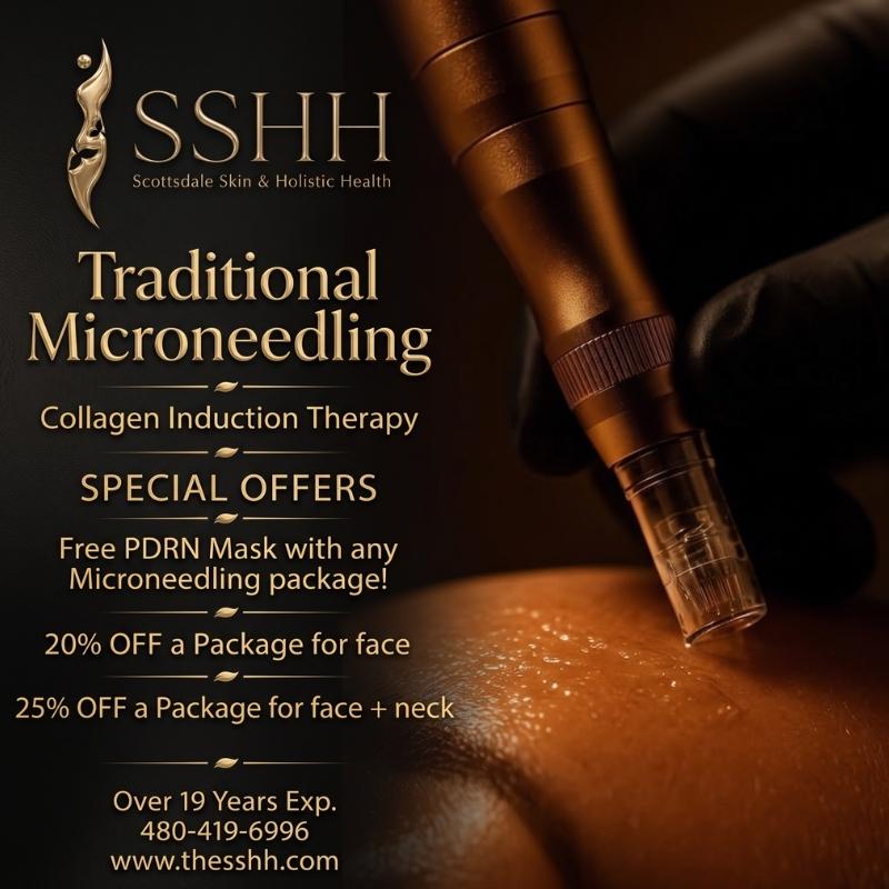 Traditional Microneedling Specials in Scottsdale Traditional Microneedling Specials in Scottsdale